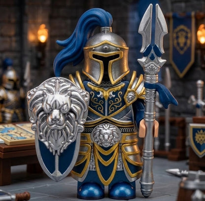 Stormwind City Guard Elite Royal Knight Collectible Minifigure