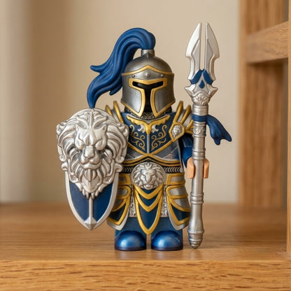 Stormwind City Guard Elite Royal Knight Collectible Minifigure