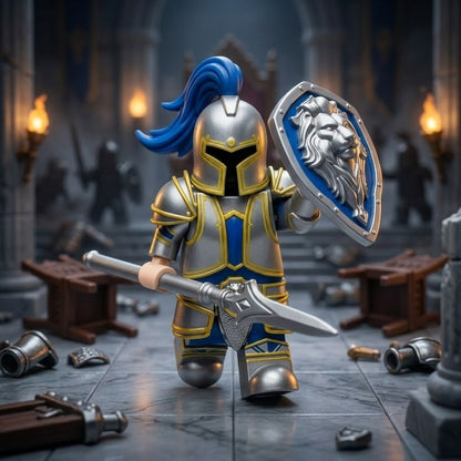 Stormwind City Guard Elite Royal Knight II Collectible Minifigure