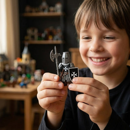 Black Hospitaller Knight Collectible Minifigure