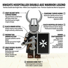 Black Horned Hospitaller Axeman Collectible Minifigure
