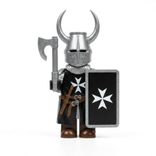 Black Horned Hospitaller Axeman Collectible Minifigure