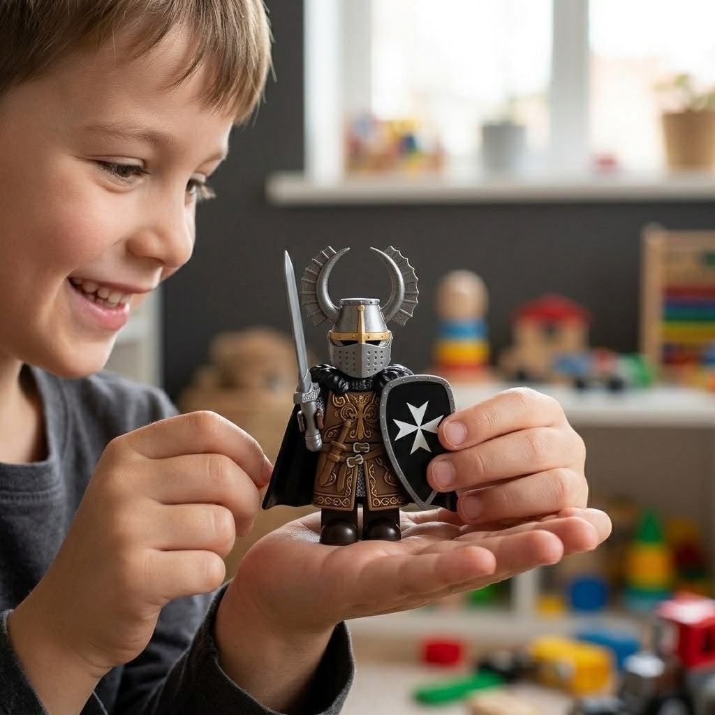 Black Winged Hospitaller Commander Collectible Minifigure