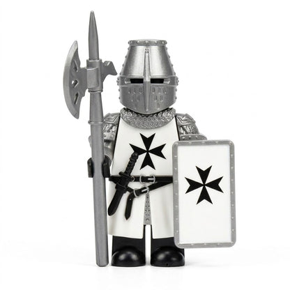 White Hospitaller Knight Collectible Minifigure