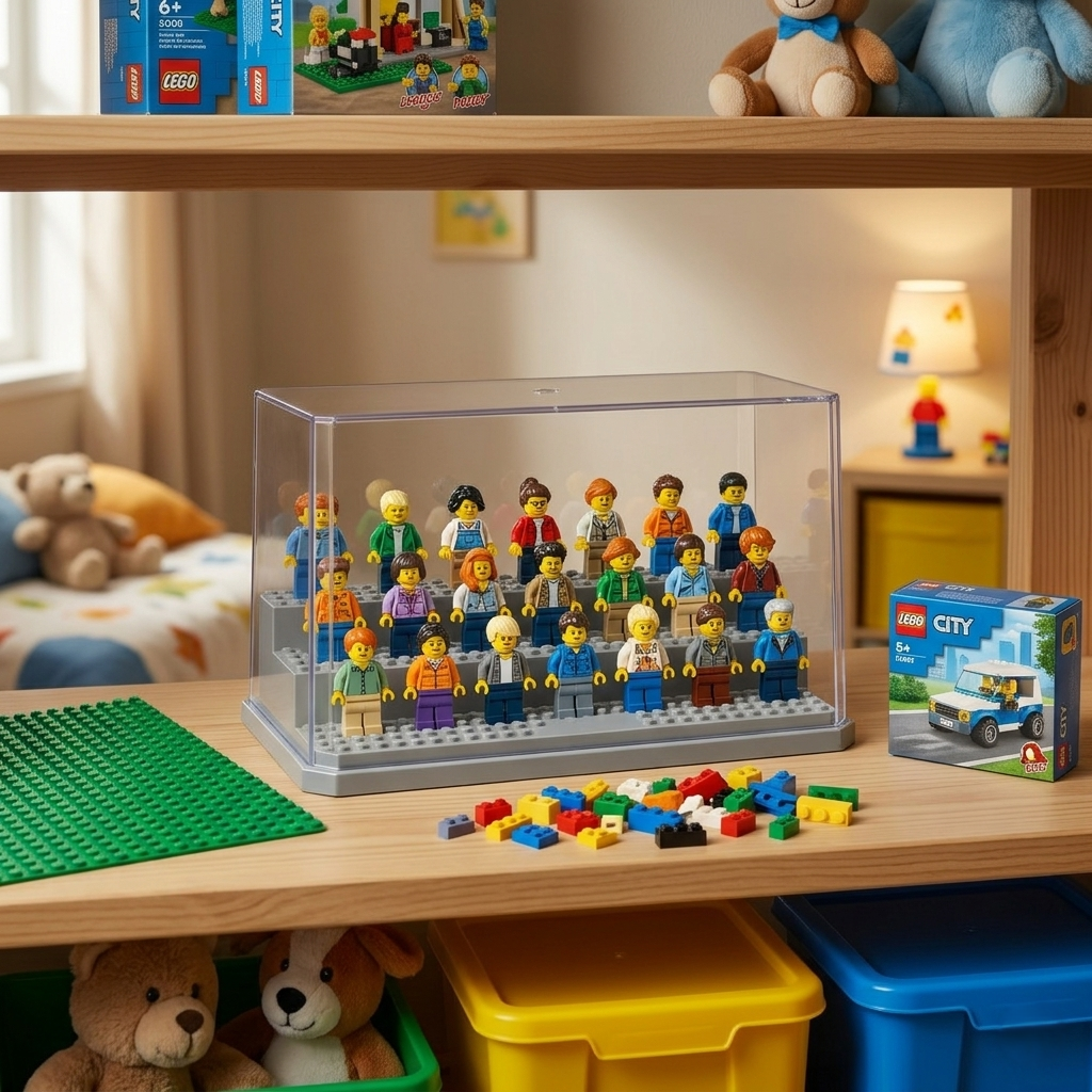 Brick Bros: Minifigure Display Case