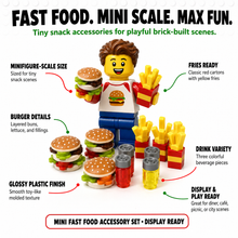 Mini Fast Food Accessory Minifigure