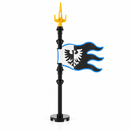 National & Medieval Flag Building Block Accessories - Brick BrosAccessories