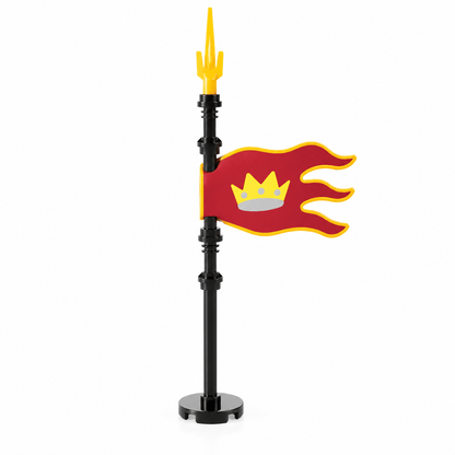 National & Medieval Flag Building Block Accessories - Brick BrosAccessories