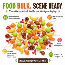Mixed Mini Food Accessory Bulk Minifigure
