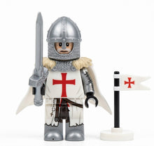 White Knights Templar Crusader Collectible Minifigure