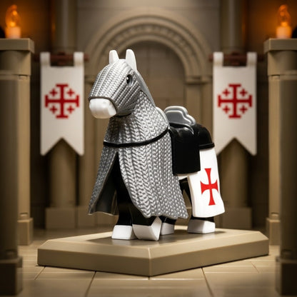 Gray Knights Templar Warhorse Minifigure Accessory