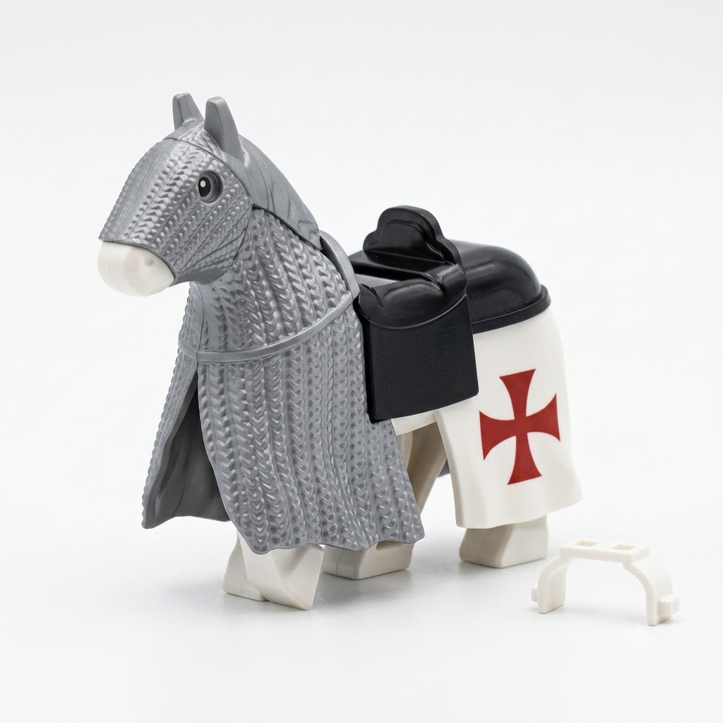 Gray Knights Templar Warhorse Minifigure Accessory