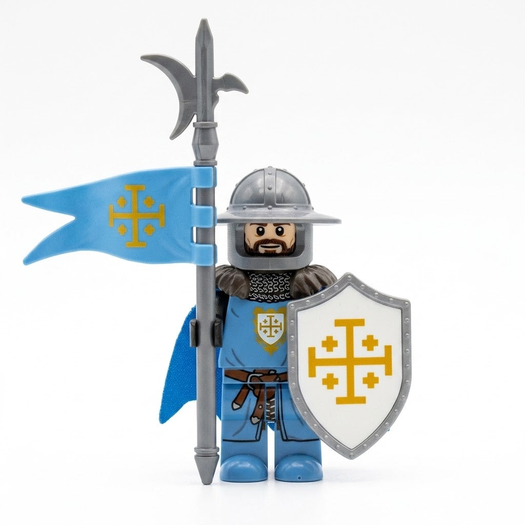 GH0256 Sky Blue Jerusalem Standard Bearer collectible minifigure