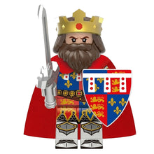 Crowned King Collectible Minifigure on white background
