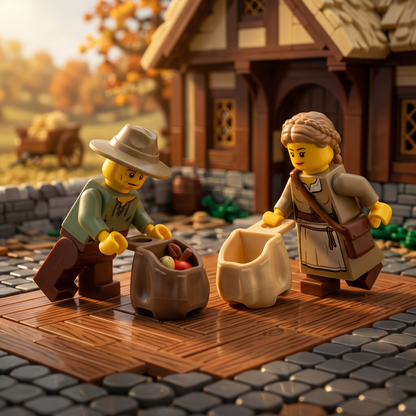 Basket Accessory Minifigure