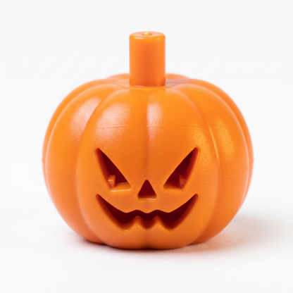 Orange Carved Pumpkin Accessory Minifigure