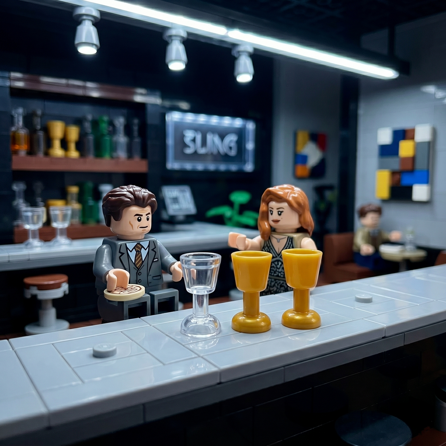 Clear Transparent Goblet Accessory Minifigure