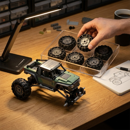 37x18mm Minifigure Wheels