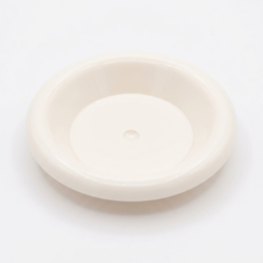 White Mini Plate Accessory Minifigure