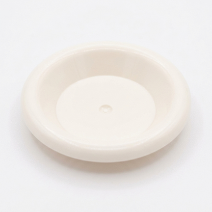 White Mini Plate Accessory Minifigure