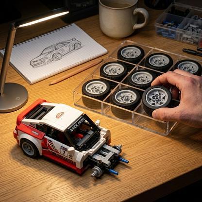 56×28mm Minifigure-Scale Wheel Assembly