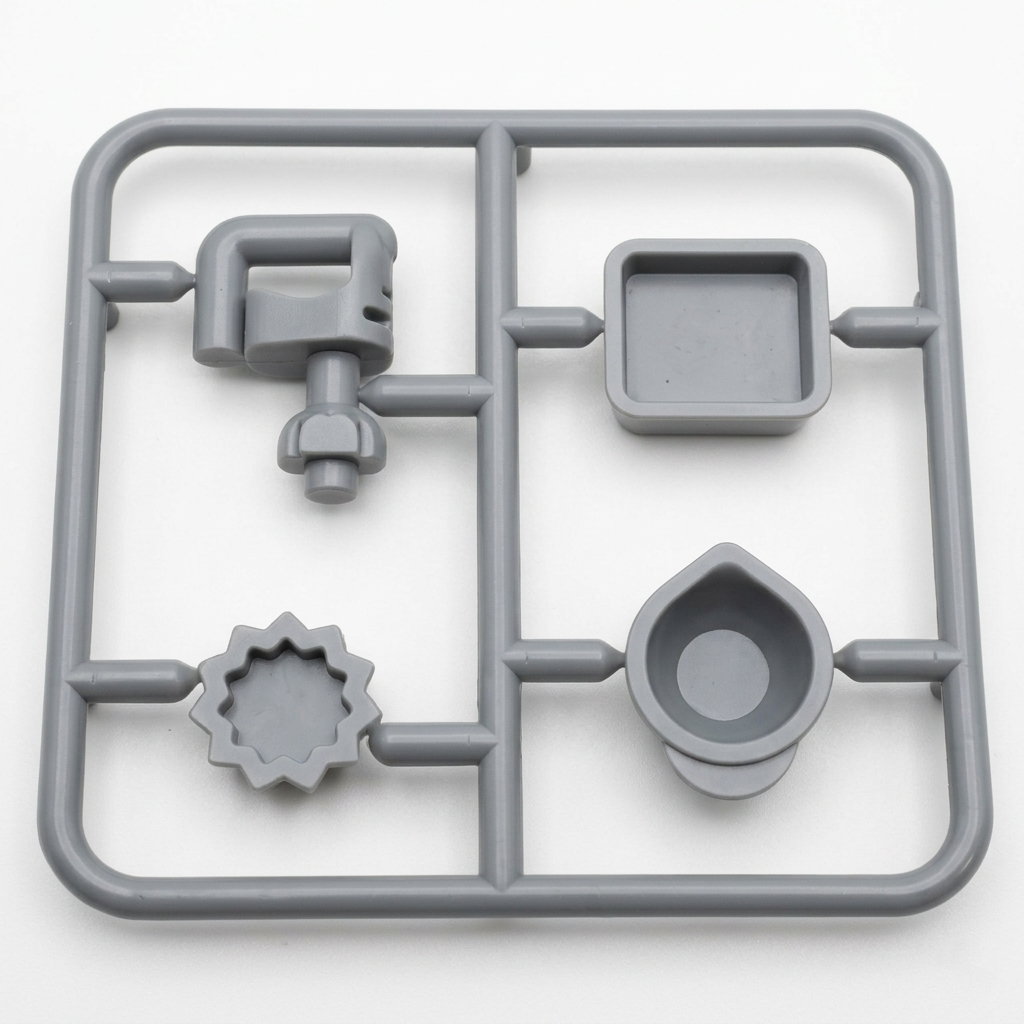 Light Gray Bakery Kitchen Accessory Sprue Minifigure
