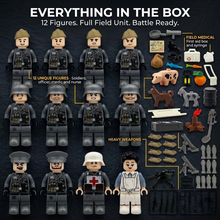 WWII German Minifigures Mega Set — 12 Figures