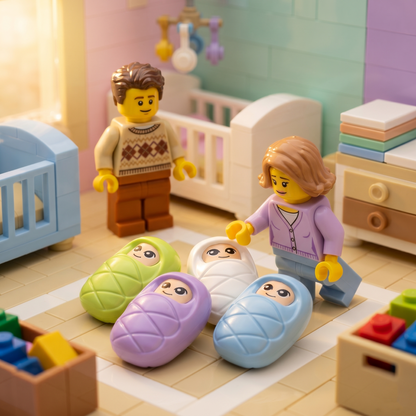 Swaddled Baby Accessory Minifigure