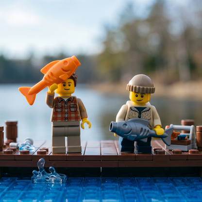 Mini Fish Accessory Minifigure