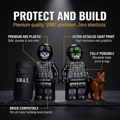 SWAT Police Mega Set — 20 Figures