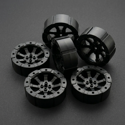 Minifigure Large Wheels 55mm