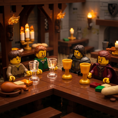 Clear Transparent Goblet Accessory Minifigure