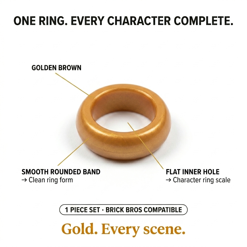 Gold Ring Minifigure