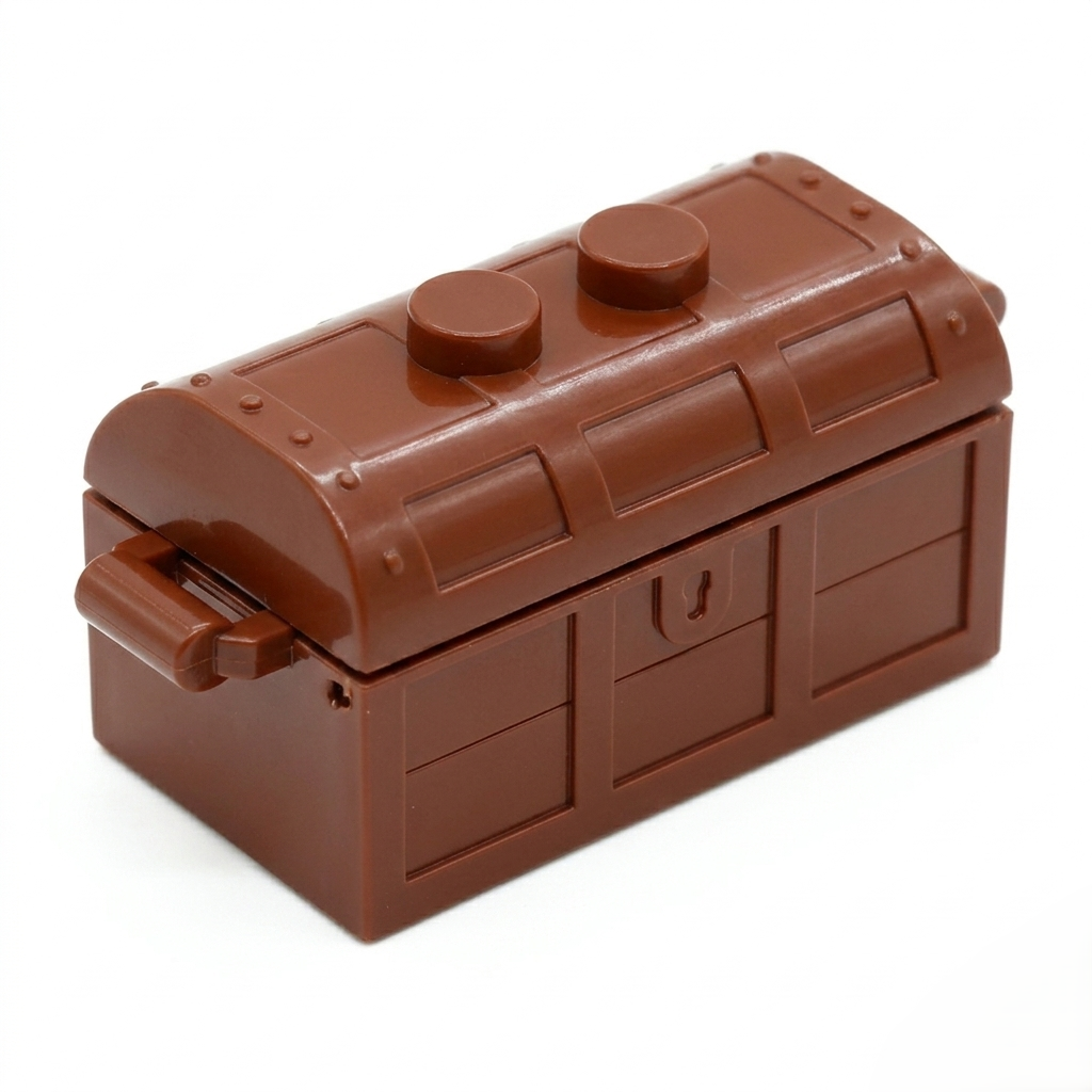Mini Treasure Chest Minifigure Accessory