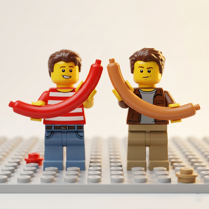 Mini Sausage Accessory Minifigure