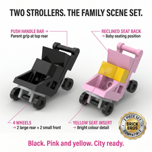 Baby Stroller Accessory Minifigure