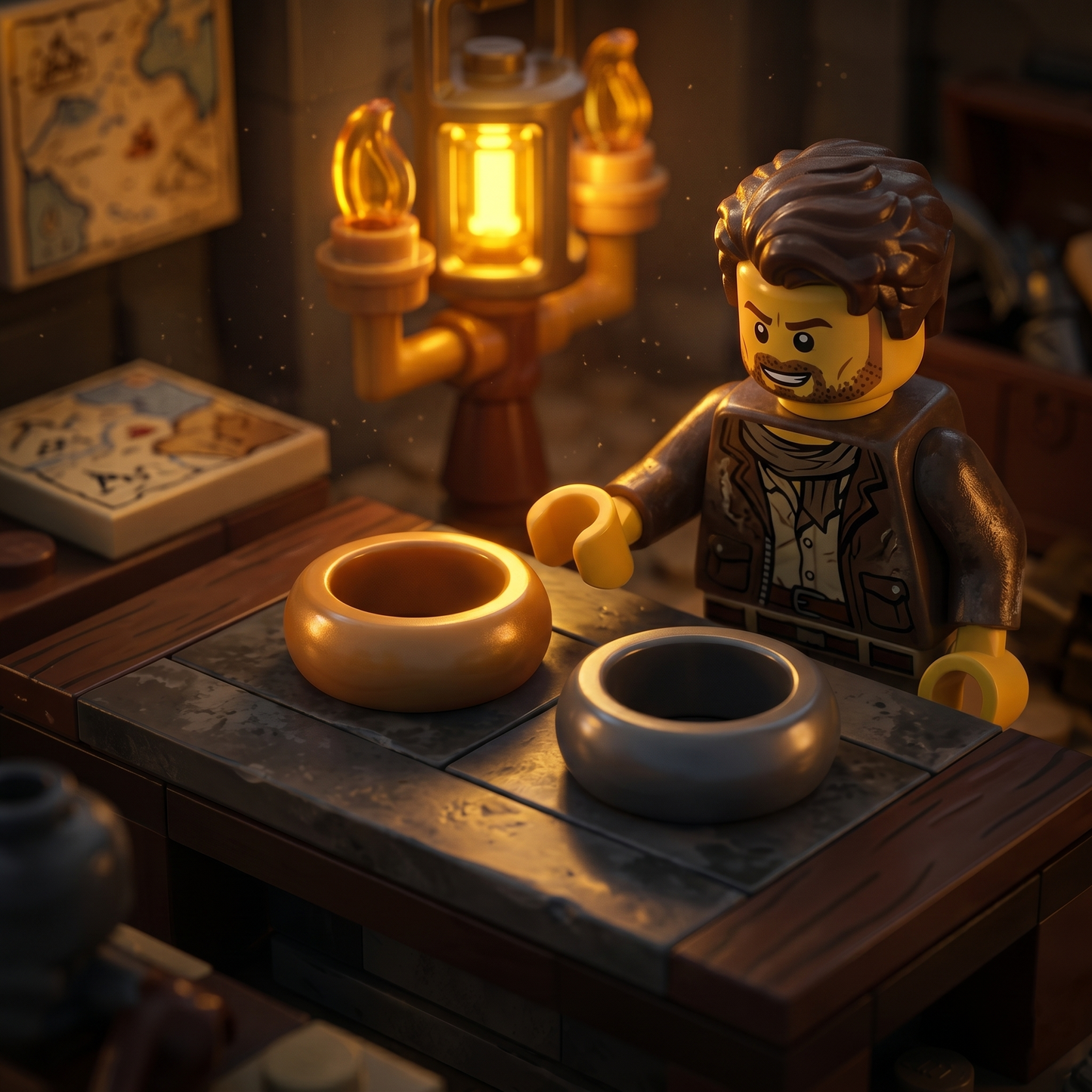 Gold Ring Minifigure
