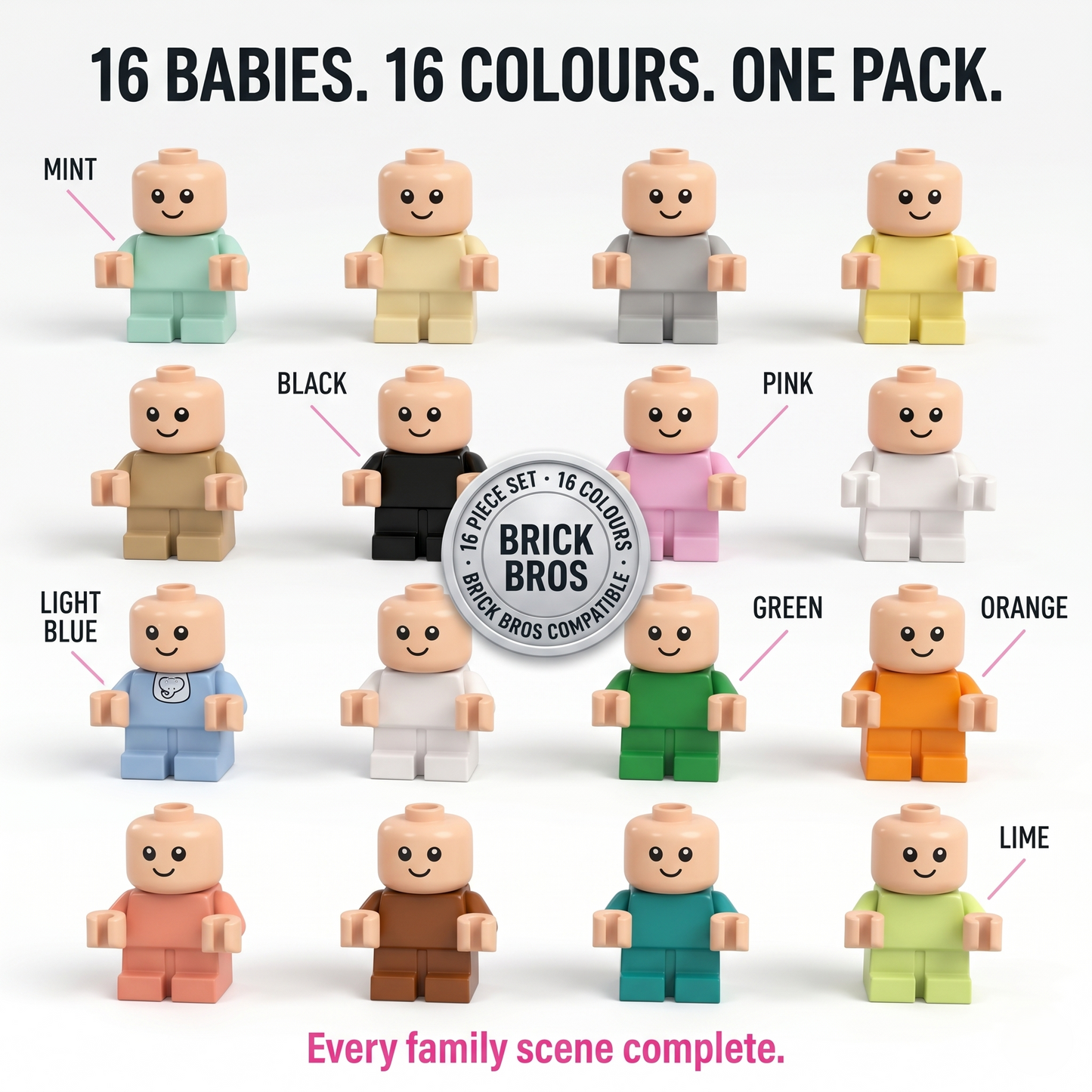 Baby Figure Accessory Minifigure