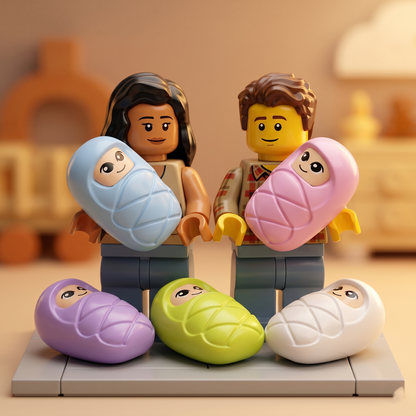Swaddled Baby Accessory Minifigure