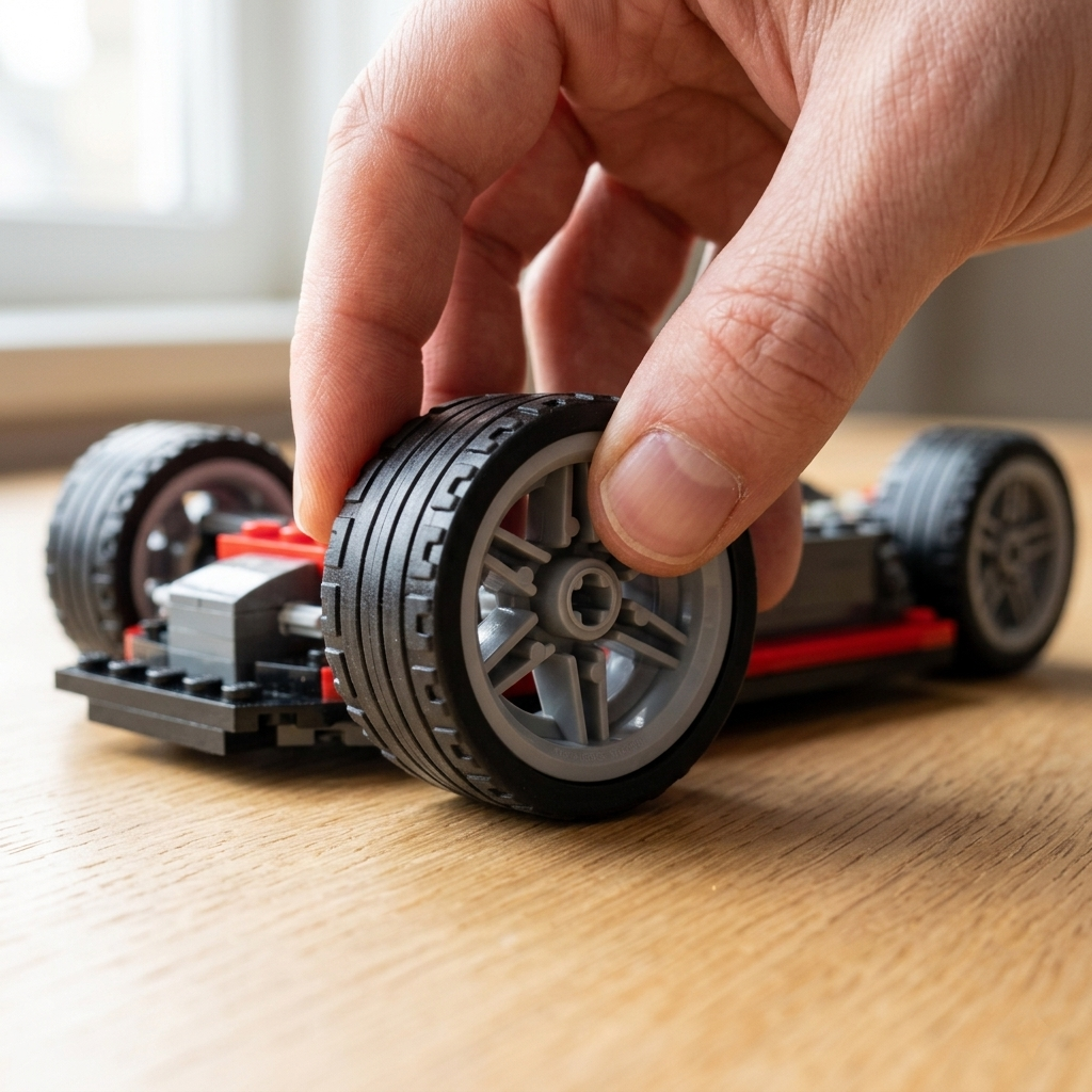 37×22mm Minifigure-Scale Wheel Assembly