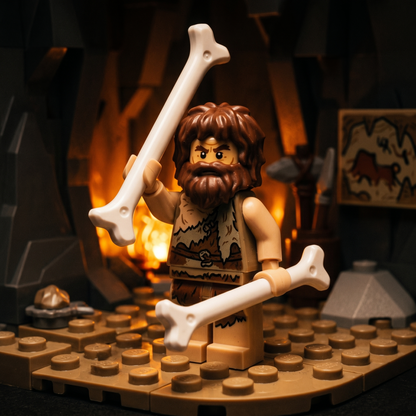White Bone Accessory Minifigure