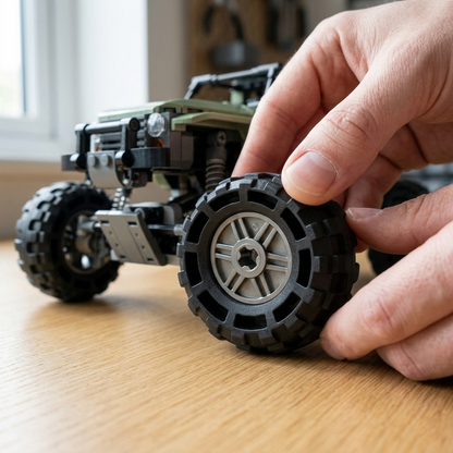 37x18mm Minifigure Wheels