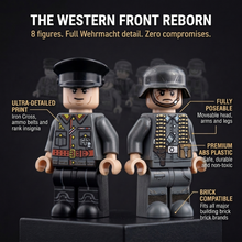 WW2 German Wehrmacht Set — 8 Soldiers