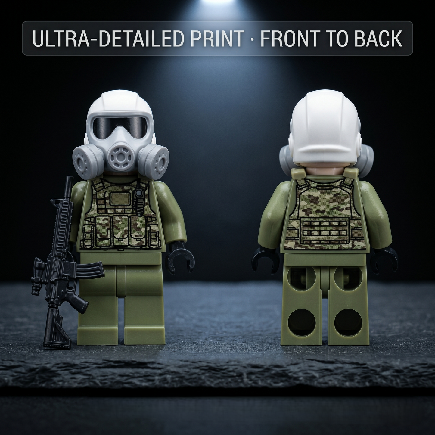 Hazmat Special Forces Minifigure Set