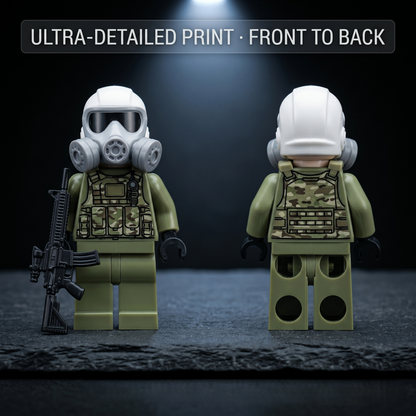 Hazmat Special Forces Minifigure Set