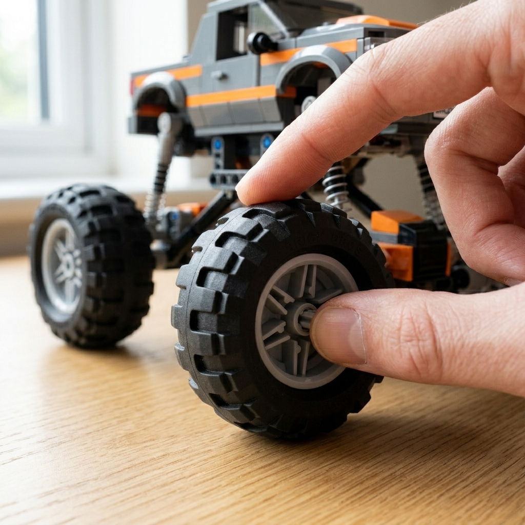 56×26mm Minifigure-Scale Wheel Assembly