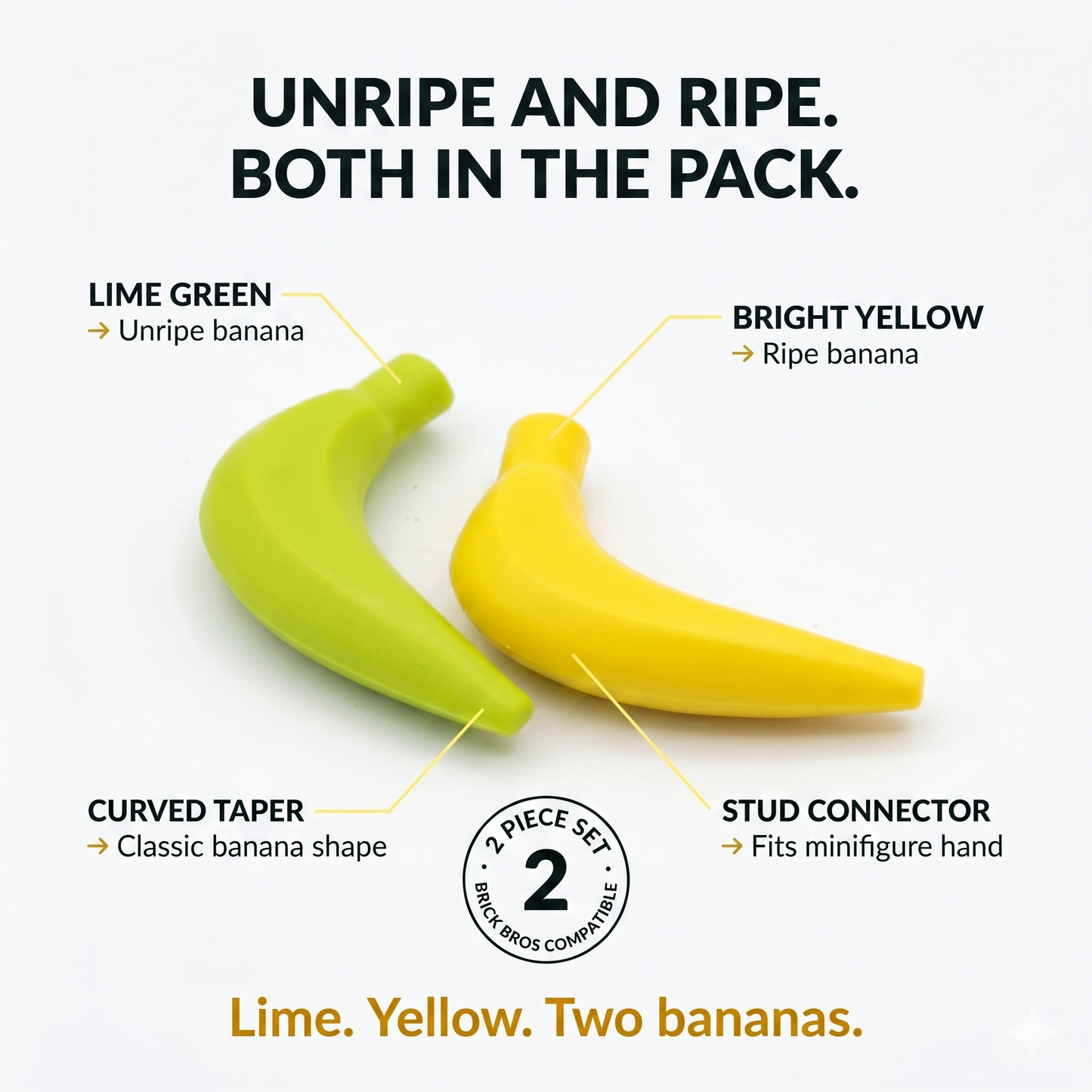 Mini Banana Accessory Minifigure