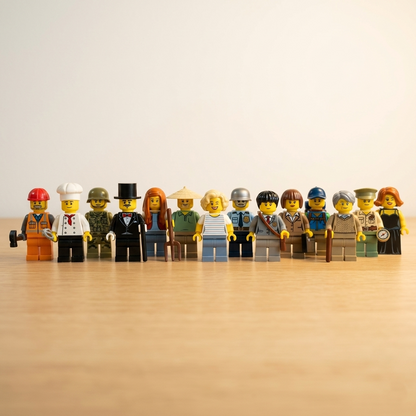 Hair & Hat Accessories Minifigure