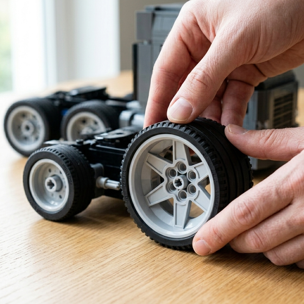 68.8×36mm Minifigure-Scale Wheel Assembly