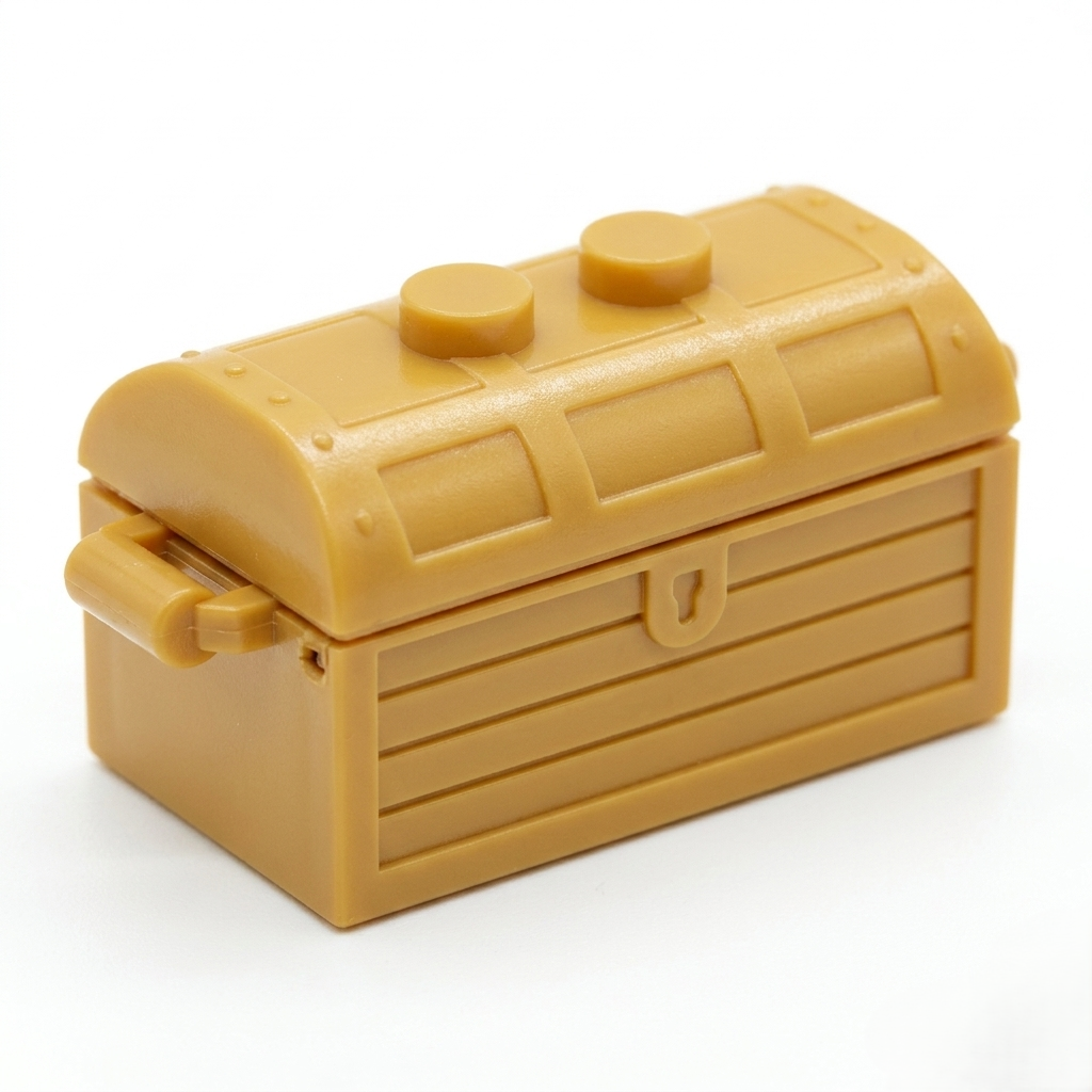 Mini Treasure Chest Minifigure Accessory